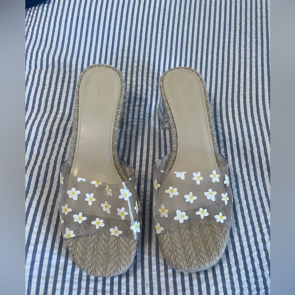 Larroude Platform Sandals - Size 7